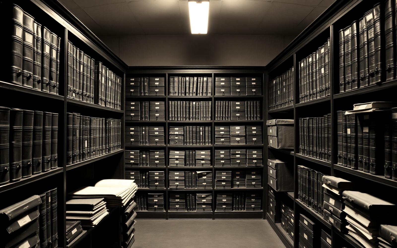 Archival file, Office of the Registrar